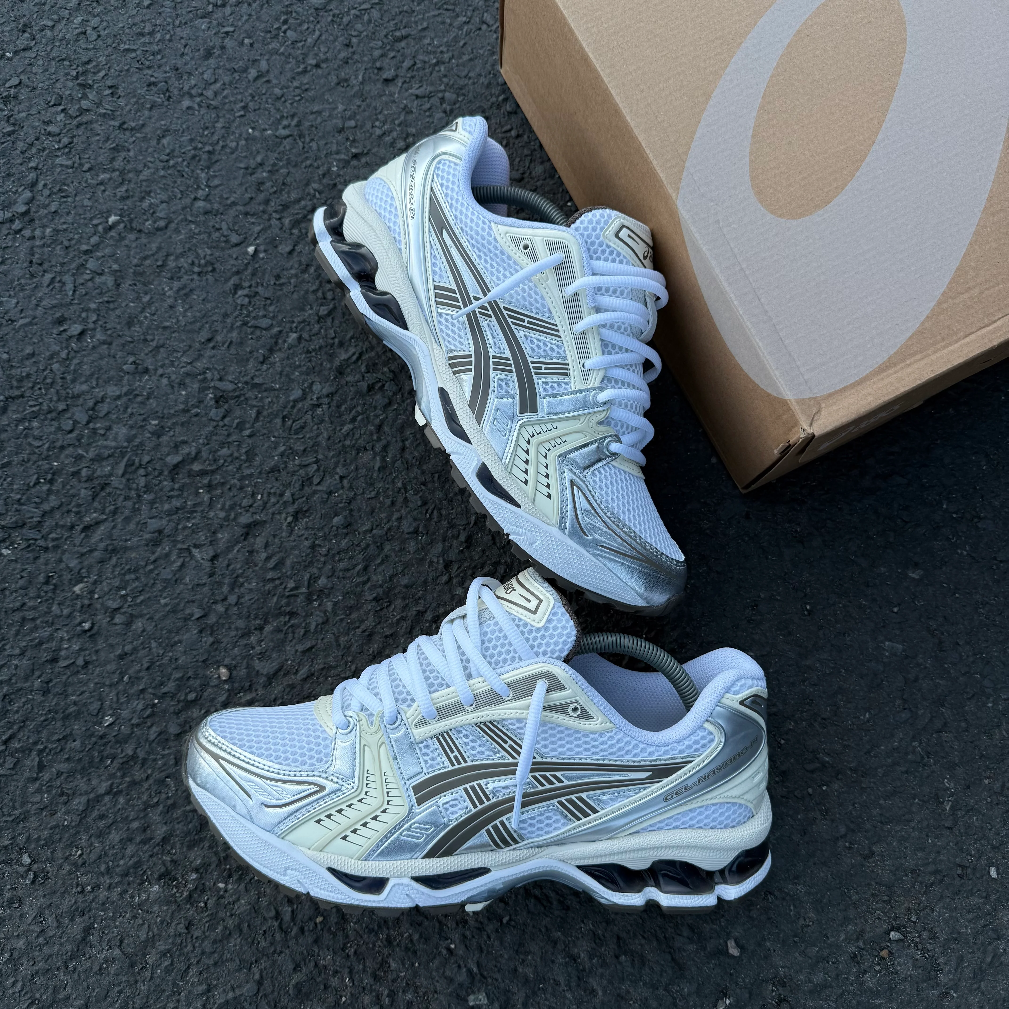 ASICS GEL-KAYANO 14 TRAINER - WHITE IVORY - Image 3