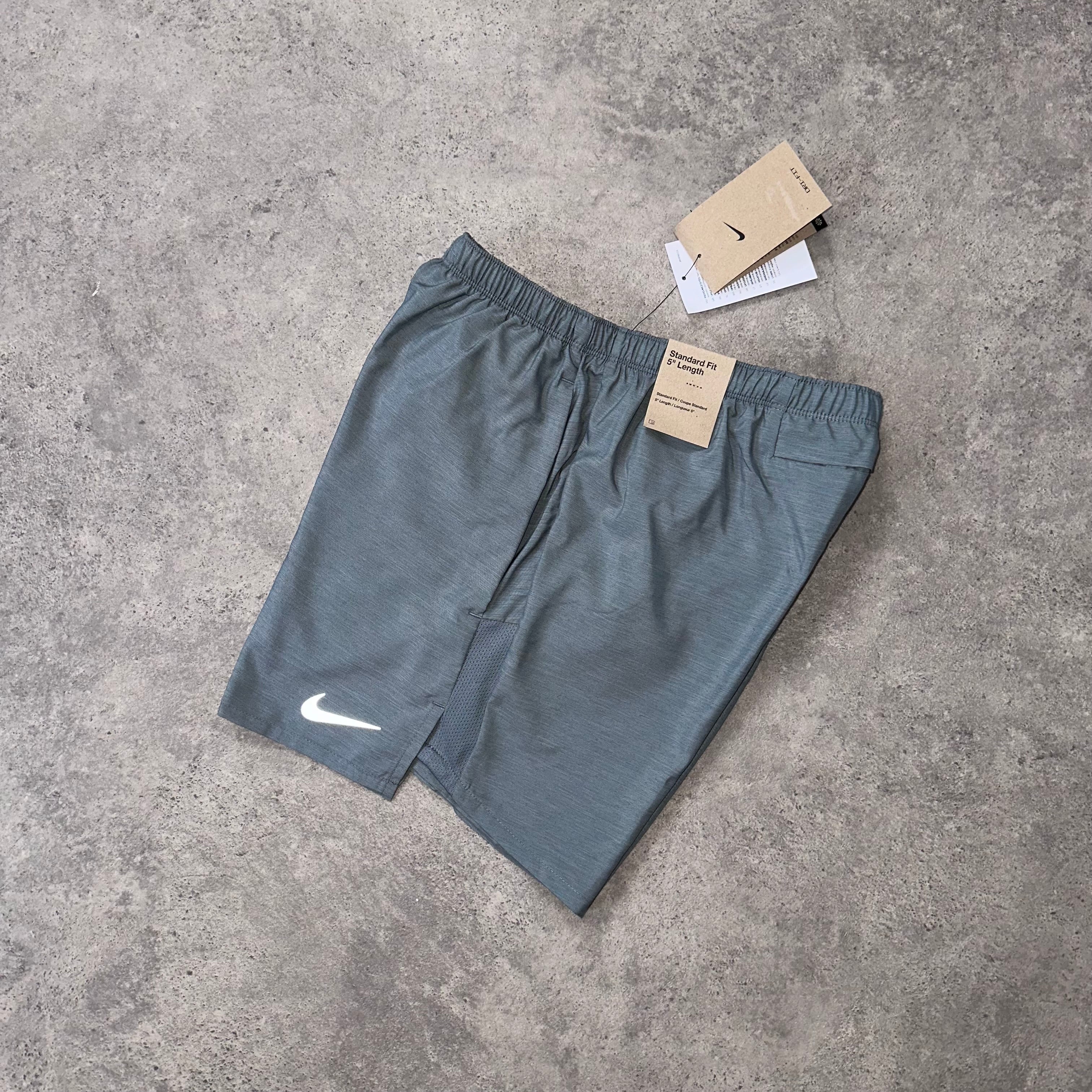 NIKE DRI-FIT SHORTS 5” - GREY - Image 2