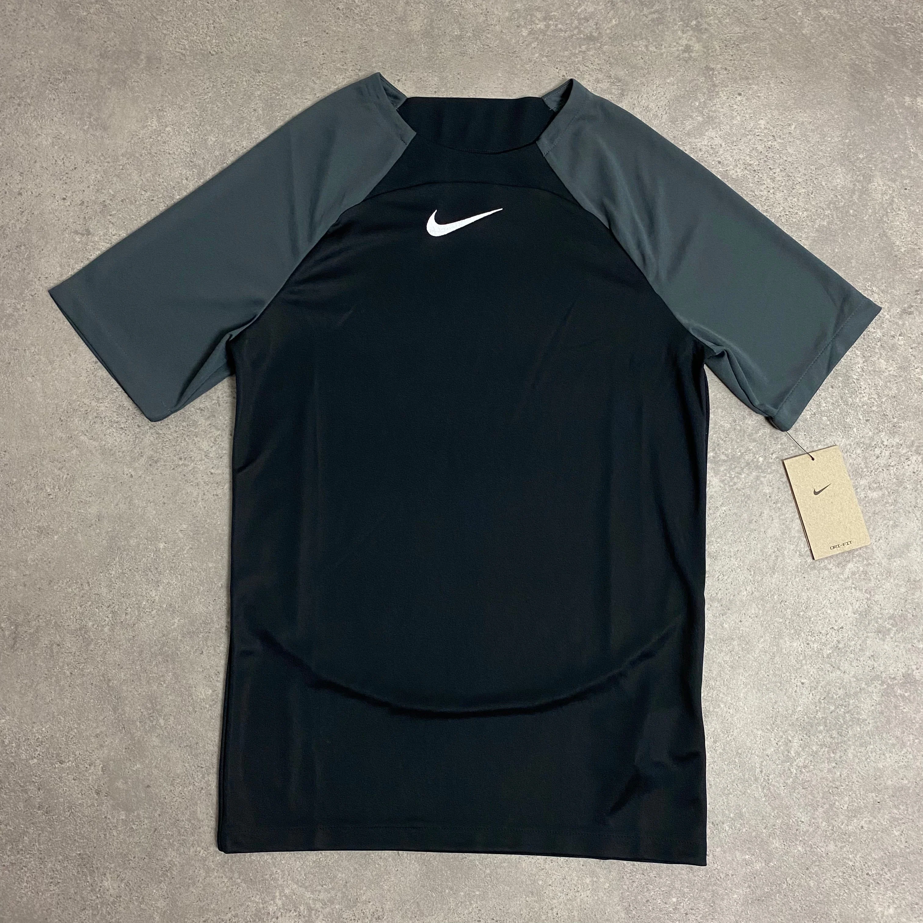 NIKE DRILL 22 T SHIRT SET - BLACK / DARK SMOKE - Image 4